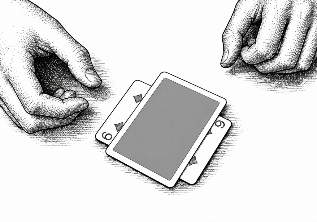 Perpendicular display