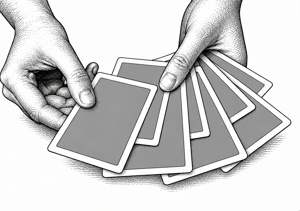 Interlacing the cards